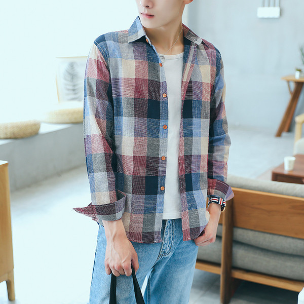 Спортно-елегантна мъжка риза в няколко цвята