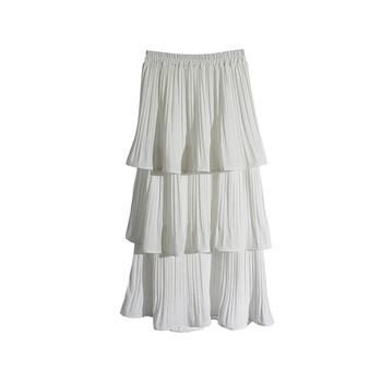 Дълга пола с воали в два цвята