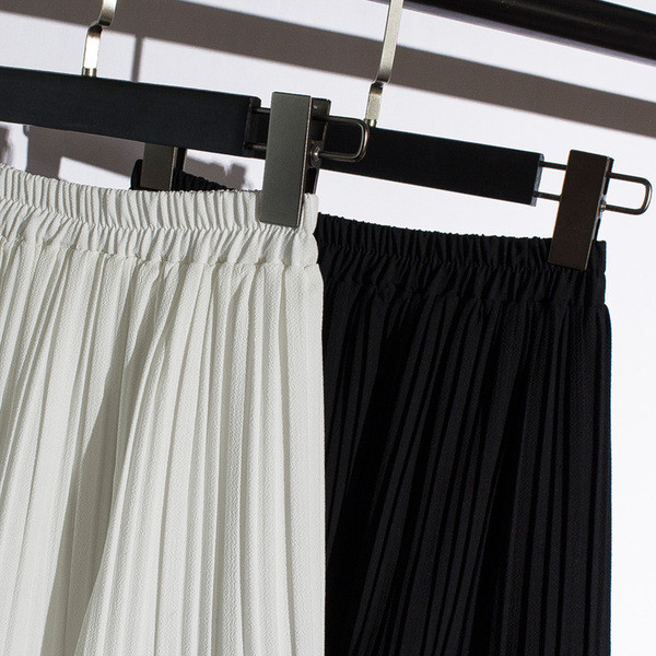 Дълга пола с воали в два цвята