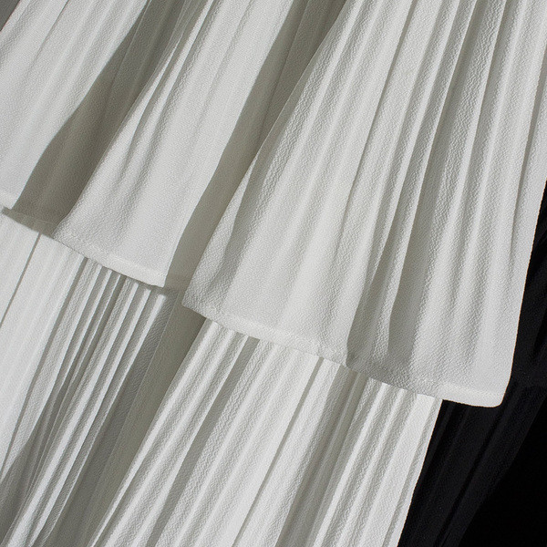 Дълга пола с воали в два цвята