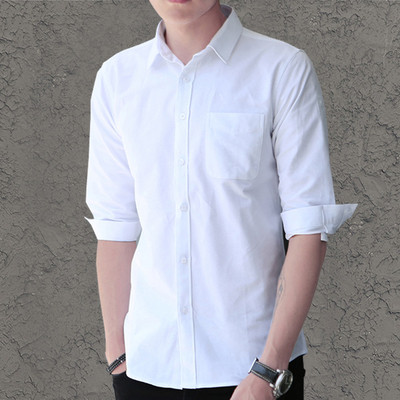 Мъжка риза с 4/3 ръкав в няколко цвята