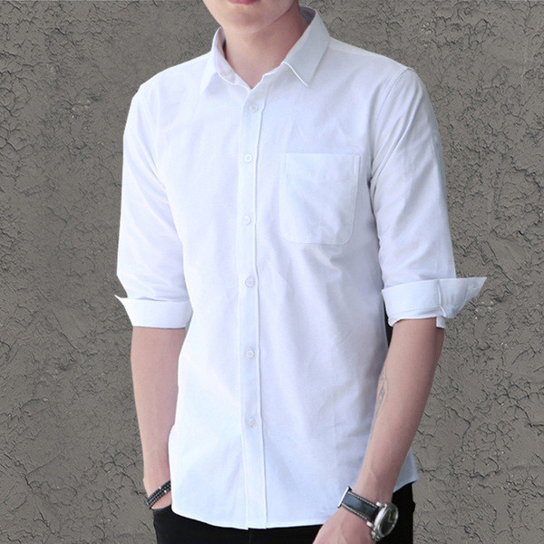 Мъжка риза с 4/3 ръкав в няколко цвята