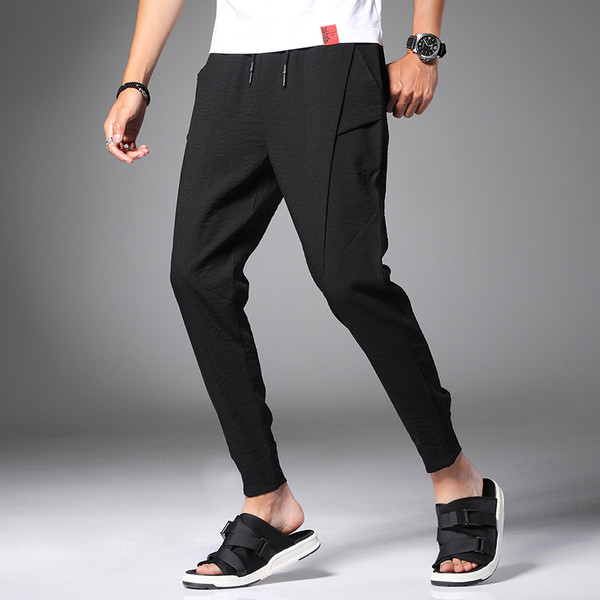 Мъжки спортно-ежедневен летен пантлон 9/10 в няколко цвята - два модела