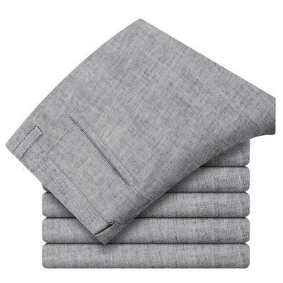 Мъжки стилен панталон в няколко цвята широк модел