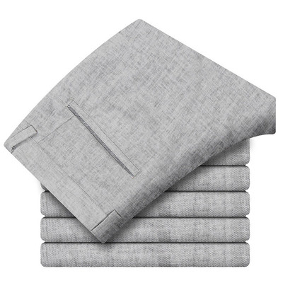 Мъжки стилен панталон в няколко цвята широк модел