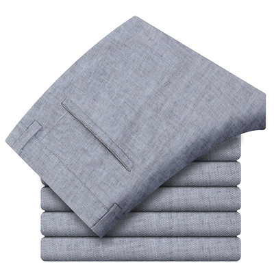 Мъжки стилен панталон в няколко цвята широк модел