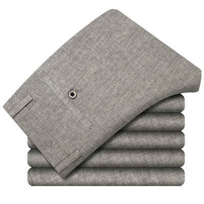 Мъжки стилен панталон в няколко цвята широк модел