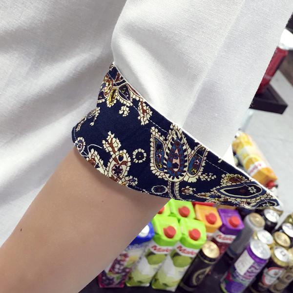 Нов модел мъжка тънка риза с 7/8 ръкав в четири цвята