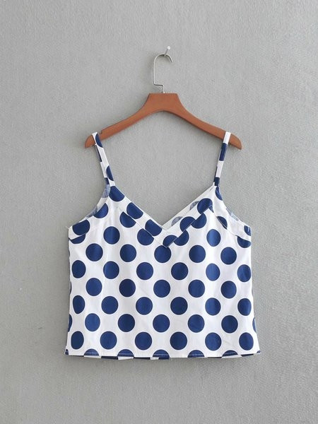 Дамски топ с тънки презрамки в три цвята