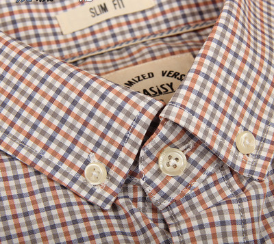 Памучна мъжка риза за лятото с къс ръкав в различни цветове