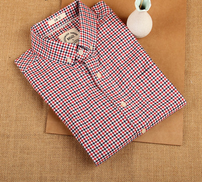 Памучна мъжка риза за лятото с къс ръкав в различни цветове