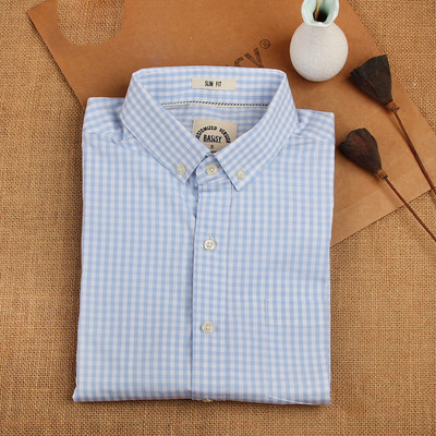 Памучна мъжка риза за лятото с къс ръкав в различни цветове