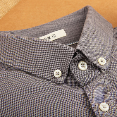 Памучна мъжка риза за лятото с къс ръкав в различни цветове