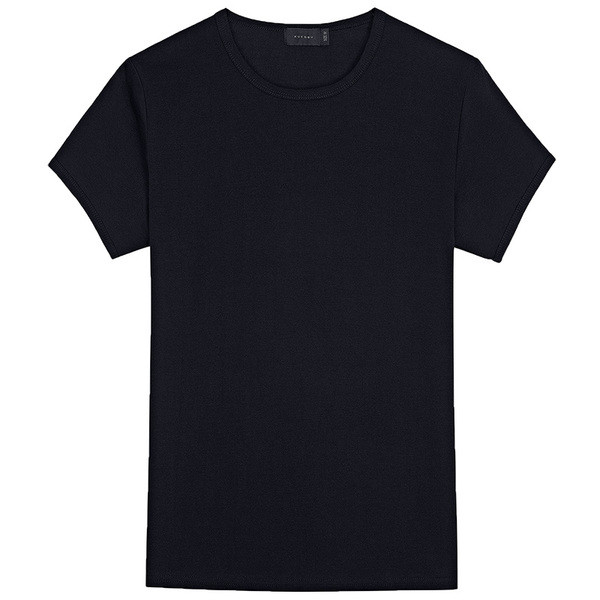 Мъжка изчистена тениска с О-образно деколте в няколко цвята