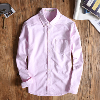 Мъжка риза с дълъг ръкав в няколко цвята