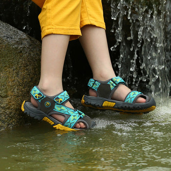Детски ежедневни сандали за момчета в три цвят