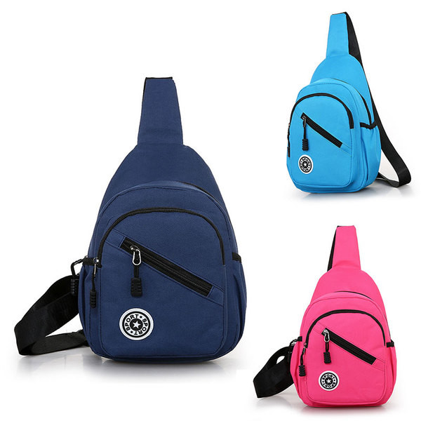 Rucsac curat pentru copii peste umăr, cu element de insignă