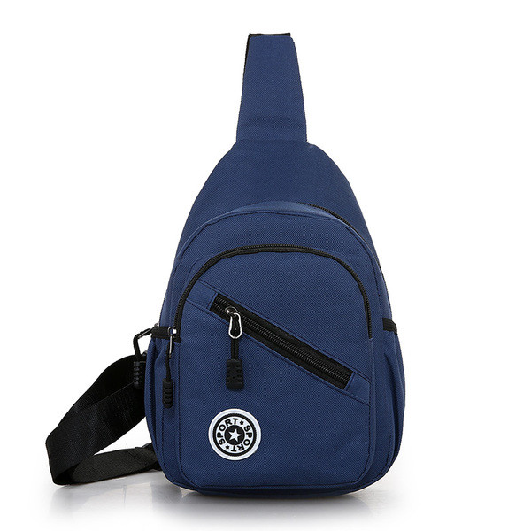 Rucsac curat pentru copii peste umăr, cu element de insignă