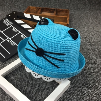 Pălărie modernă pentru fete pentru copii cu decor 3D