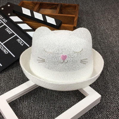 Palarie moderna pentru copii pentru fete si baieti cu decor 3D