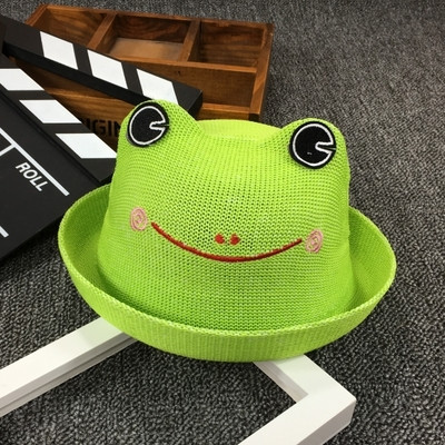 Palarie moderna pentru copii pentru fete si baieti cu decor 3D