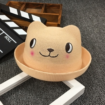 Palarie moderna pentru copii pentru fete si baieti cu decor 3D