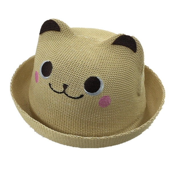 Palarie moderna pentru copii pentru fete si baieti cu decor 3D