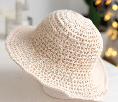 Palarie tricotata pentru copii pentru fete