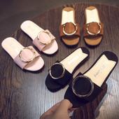 Papuci copii pentru fetita in trei culori cu catarama