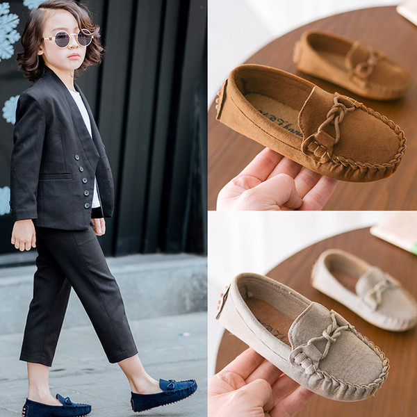 Gyermek mokaszinok lányoknak négy színben