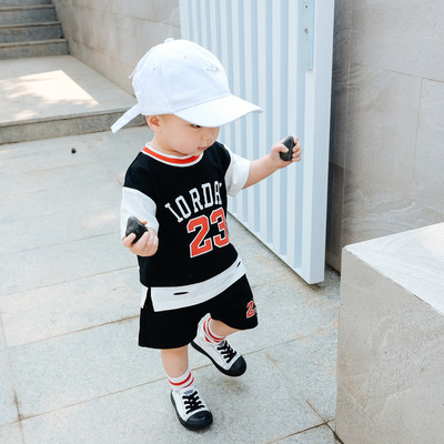 Set sport pentru copii pentru baieti cu inscriptie in doua modele