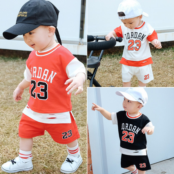 Set sport pentru copii pentru baieti cu inscriptie in doua modele