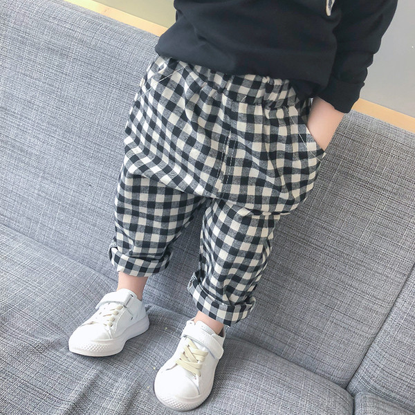 Pantaloni de vara copii model lat pentru baieti