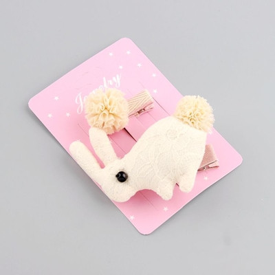 Set de doua agrafe de par pentru fetite in culori diferite