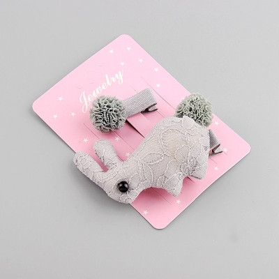 Set de doua agrafe de par pentru fetite in culori diferite