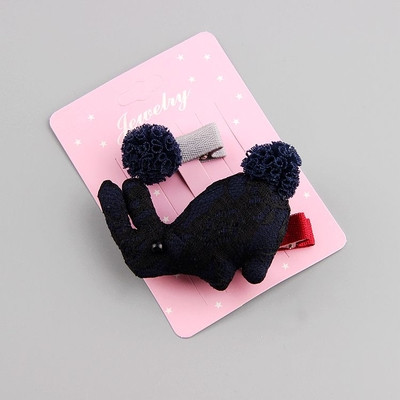 Set de doua agrafe de par pentru fetite in culori diferite