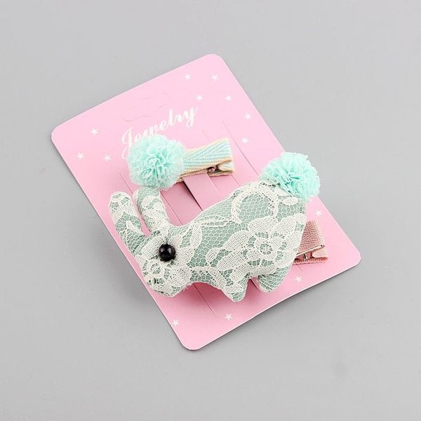 Set de doua agrafe de par pentru fetite in culori diferite