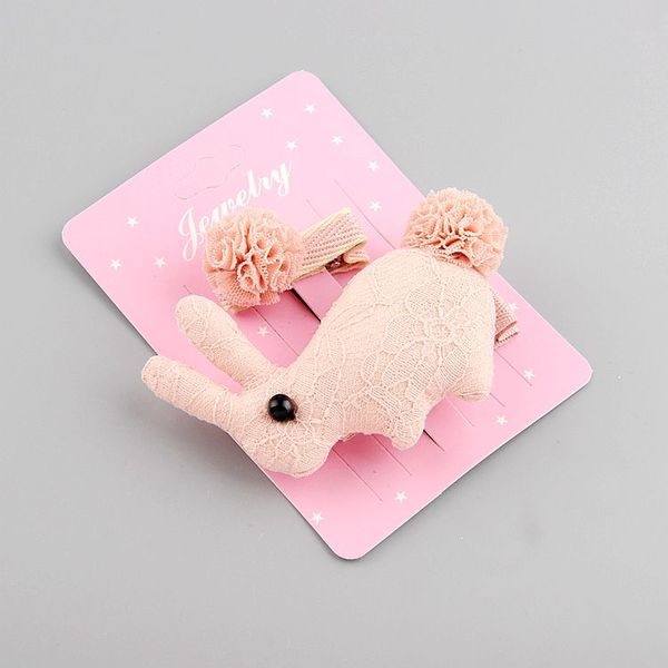 Set de doua agrafe de par pentru fetite in culori diferite