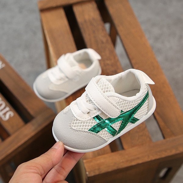 Adidași casual pentru copii cu autocolant în patru culori pentru fete și băieți