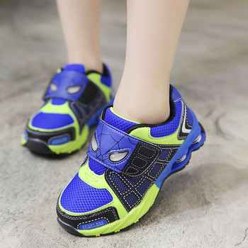 Πολύχρωμα παιδικά αθλητικά παπούτσια για αγόρια σε τρία χρώματα