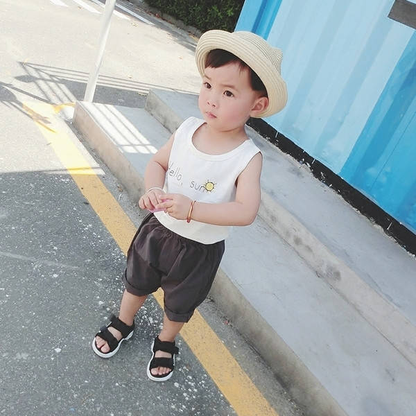 Maieu pentru copii in doua culori cu imprimeu pentru baieti