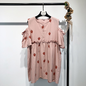 Rochie casual de dama subtire cu maneci largi in doua culori