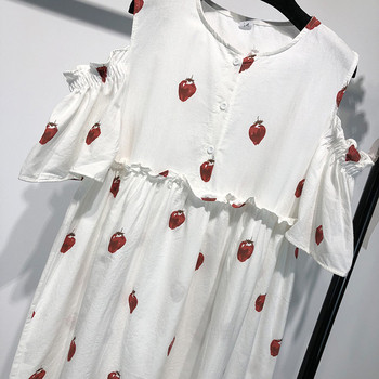 Rochie casual de dama subtire cu maneci largi in doua culori