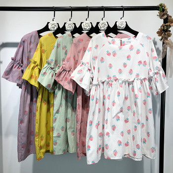 Rochie casual de dama cu maneci late 3/4 in diferite culori