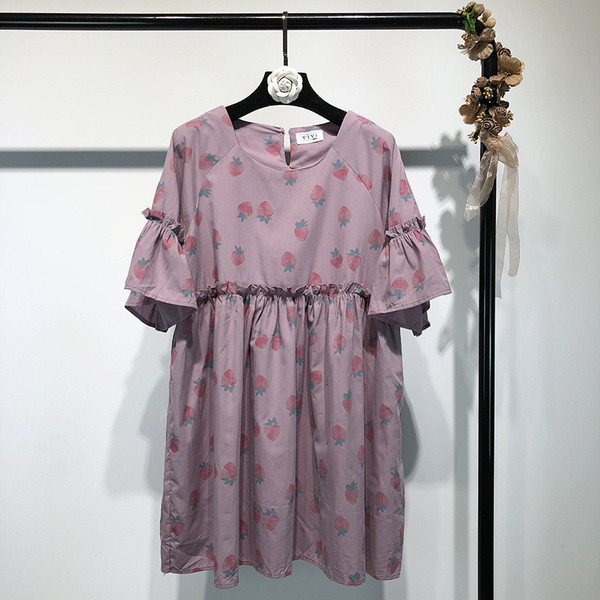 Rochie casual de dama cu maneci late 3/4 in diferite culori