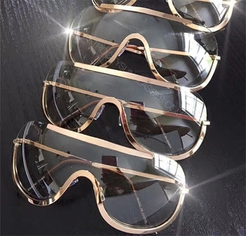ΝΕΑ μοντέρνα γυαλιά ηλίου με φωτεινά γυαλιά