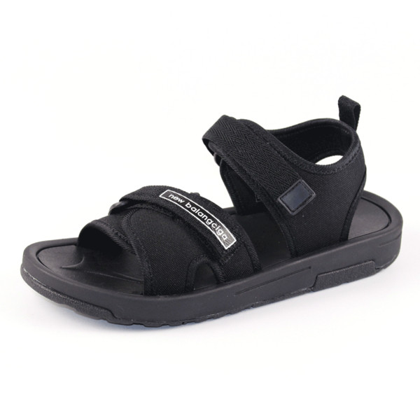 Ανδρικά σανδάλια σε μαύρο και άσπρο χρώμα