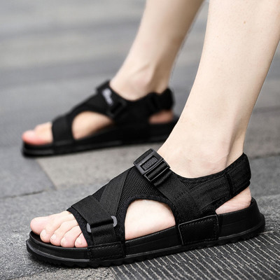 Adjustable men`s casual sandals