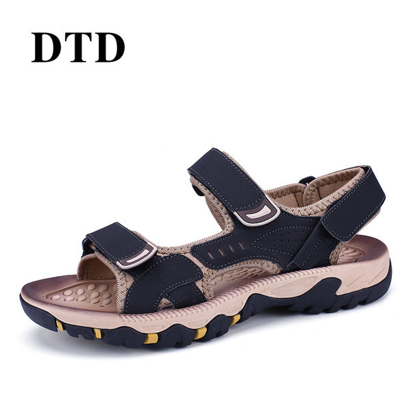 Ανδρικά σανδάλια για το  καλοκαίρι με σκληρή επίπεδη σόλα