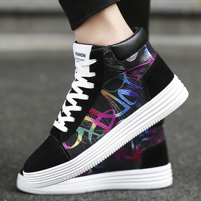 Adidasi barbati cu cravate in diferite culori